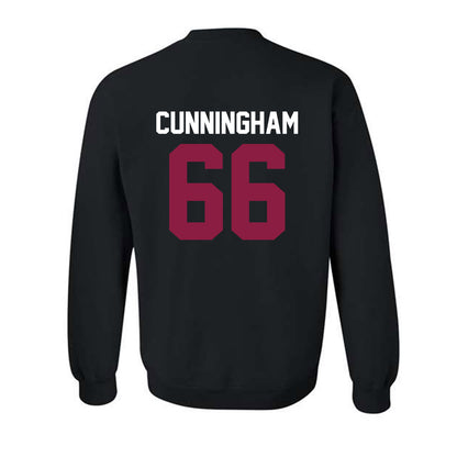 Virginia Tech - NCAA Football : Montavious Cunningham - Classic Fashion Shersey Crewneck Sweatshirt-1