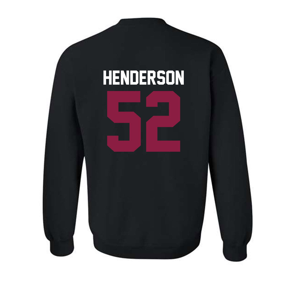 Virginia Tech - NCAA Football : Sherrod Henderson - Classic Fashion Shersey Crewneck Sweatshirt-1