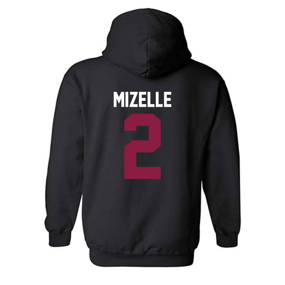 Virginia Tech - NCAA Softball : Gaby Mizelle - Classic Fashion Shersey Hooded Sweatshirt-1