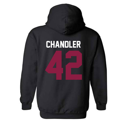 Virginia Tech - NCAA Baseball : Aimon Chandler - Classic Fashion Shersey Hooded Sweatshirt-1