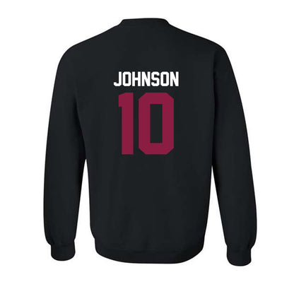 Virginia Tech - NCAA Men's Basketball : Tyler Johnson - Classic Fashion Shersey Crewneck Sweatshirt-1