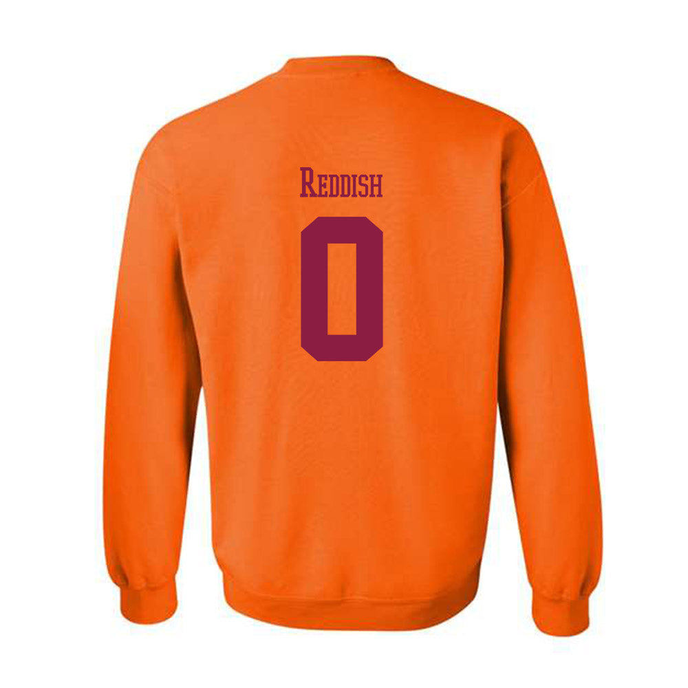 Virginia Tech - NCAA Football : Quentin Reddish - Classic Fashion Shersey Crewneck Sweatshirt-1