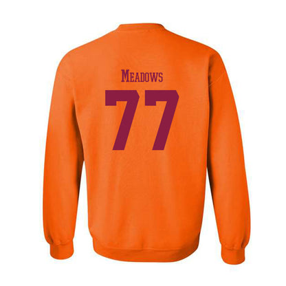 Virginia Tech - NCAA Football : Brody Meadows - Classic Fashion Shersey Crewneck Sweatshirt