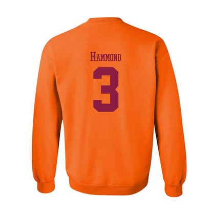 Virginia Tech - NCAA Men's Basketball : Ben Hammond - Classic Fashion Shersey Crewneck Sweatshirt-1
