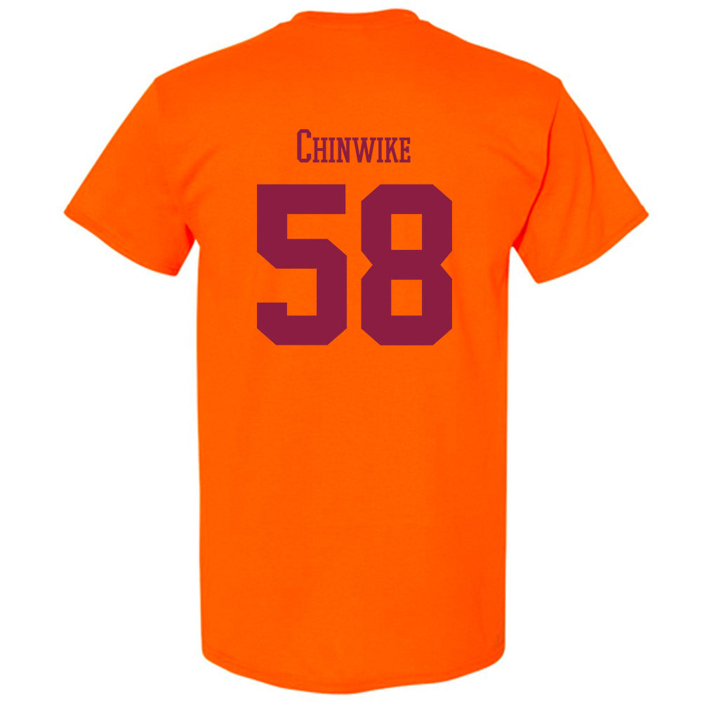 Virginia Tech - NCAA Football : Zeke Chinwike - Classic Fashion Shersey T-Shirt-1