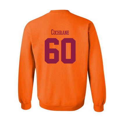 Virginia Tech - NCAA Football : Maddox Cochrane - Classic Fashion Shersey Crewneck Sweatshirt-1