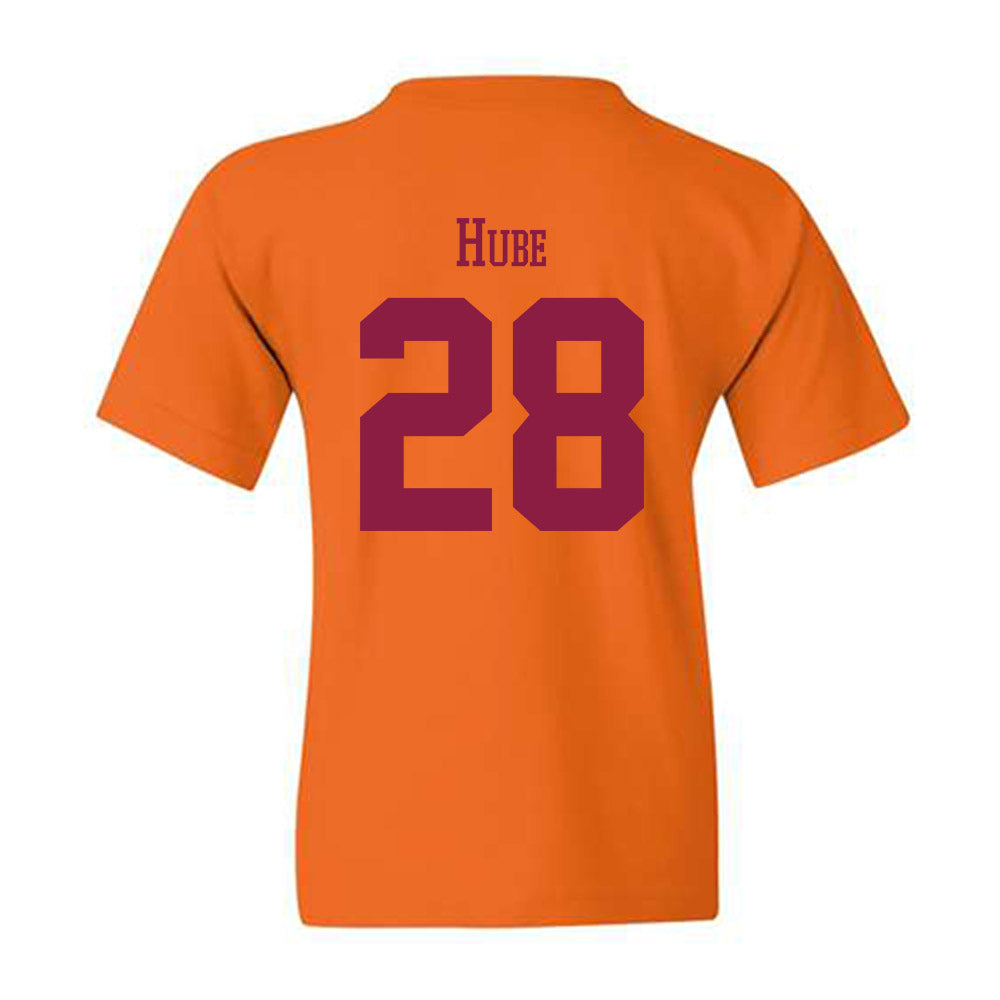 Virginia Tech - NCAA Football : Drew Hube - Classic Fashion Shersey Youth T-Shirt-1