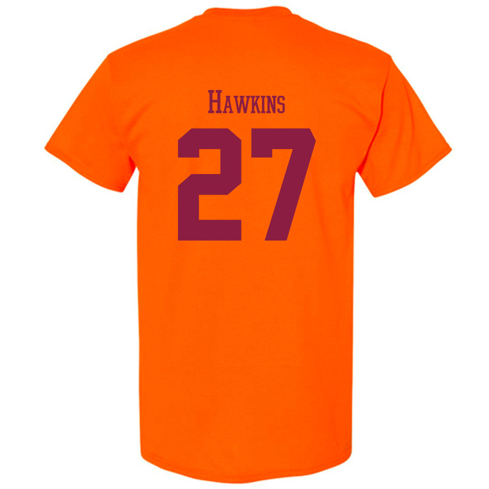 Virginia Tech - NCAA Football : Marcellous Hawkins - Classic Fashion Shersey T-Shirt-1