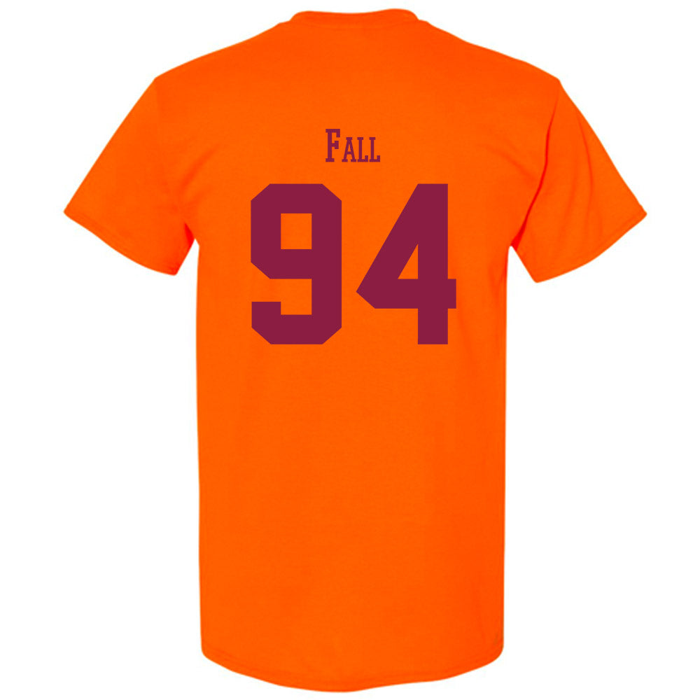 Virginia Tech - NCAA Football : Elhadj Fall - Classic Fashion Shersey T-Shirt-1