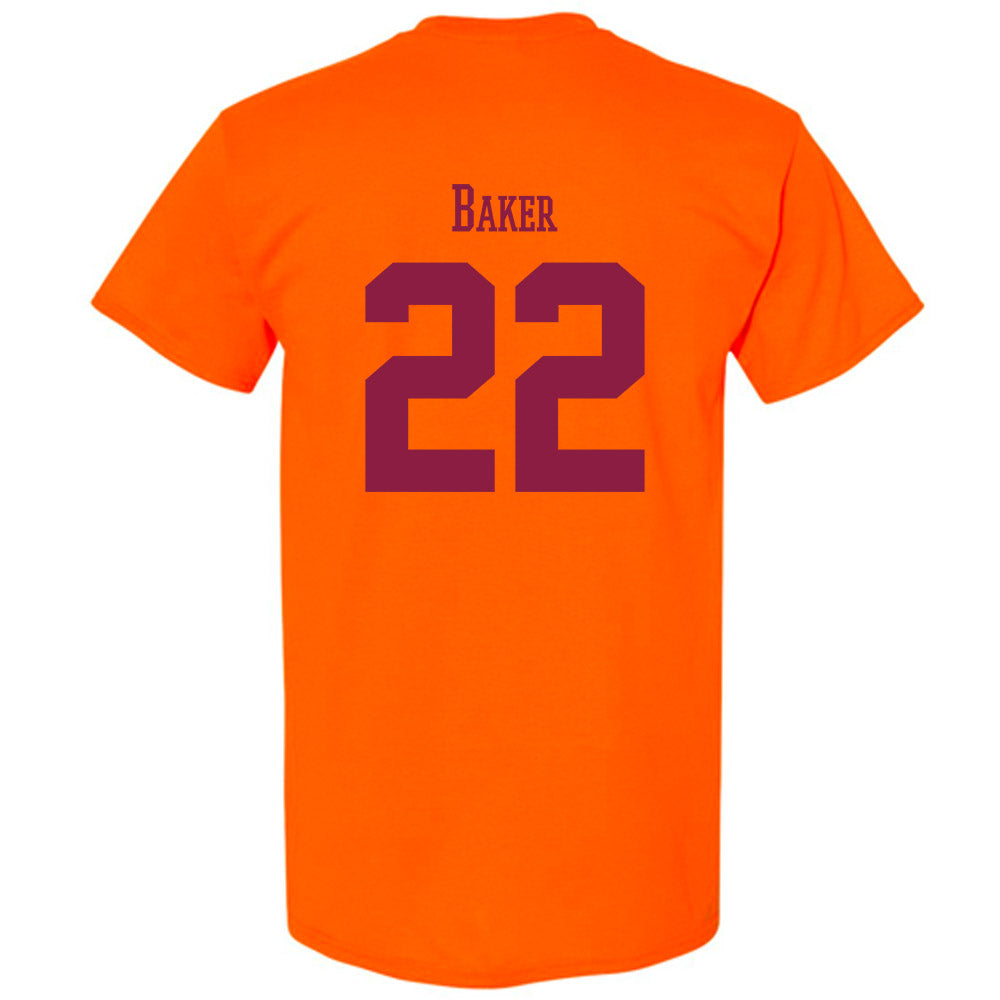 Virginia Tech - NCAA Football : Bryce Baker - Classic Fashion Shersey T-Shirt-1