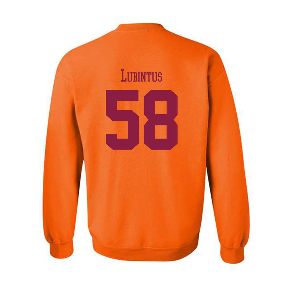 Virginia Tech - NCAA Football : Rose Lubintus - Classic Fashion Shersey Crewneck Sweatshirt-1