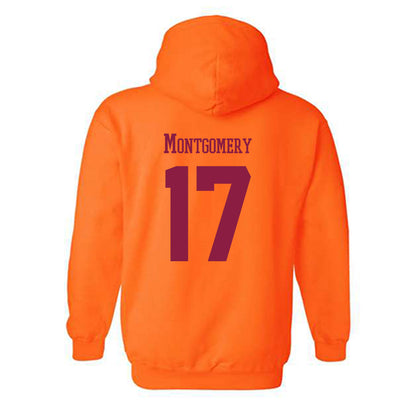 Virginia Tech - NCAA Women's Lacrosse : Cassy Montgomery - Classic Fashion Shersey Hooded Sweatshirt-1