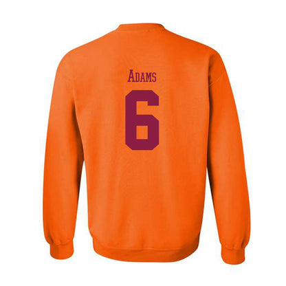 Virginia Tech - NCAA Football : Keylen Adams - Classic Fashion Shersey Crewneck Sweatshirt-1