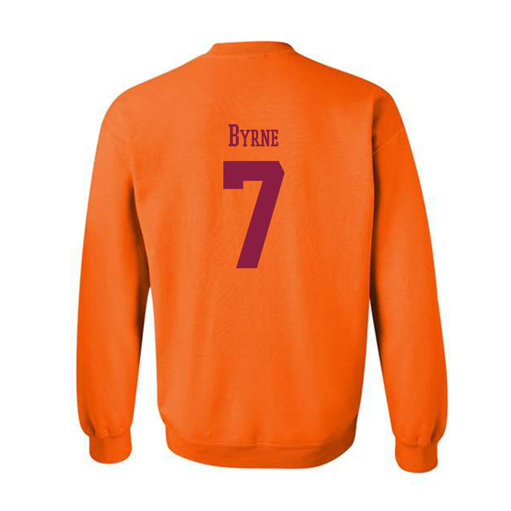 Virginia Tech - NCAA Women's Lacrosse : Keelin Byrne - Classic Fashion Shersey Crewneck Sweatshirt-1