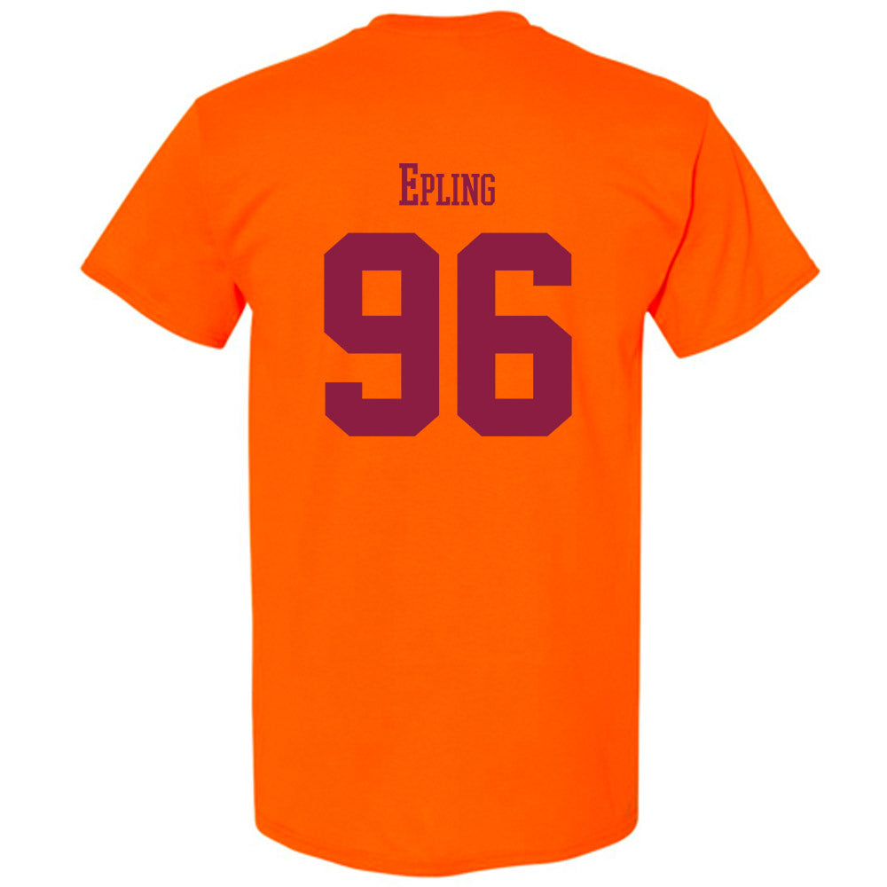 Virginia Tech - NCAA Football : Christian Epling - Classic Fashion Shersey T-Shirt-1