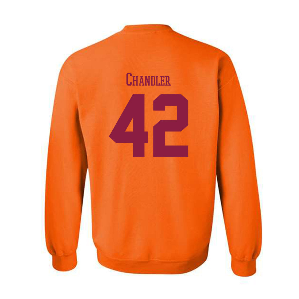 Virginia Tech - NCAA Baseball : Aimon Chandler - Classic Fashion Shersey Crewneck Sweatshirt-1