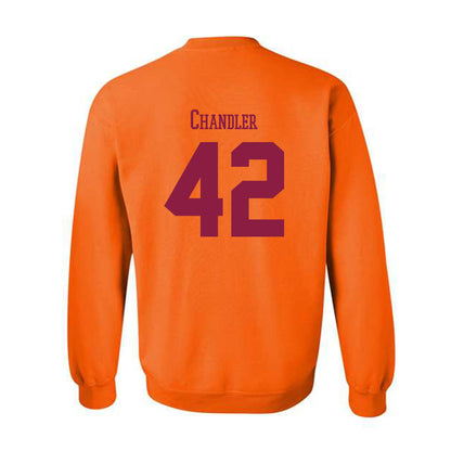 Virginia Tech - NCAA Baseball : Aimon Chandler - Classic Fashion Shersey Crewneck Sweatshirt-1