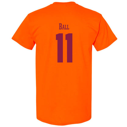 Virginia Tech - NCAA Baseball : Ethan Ball - Classic Fashion Shersey T-Shirt-1