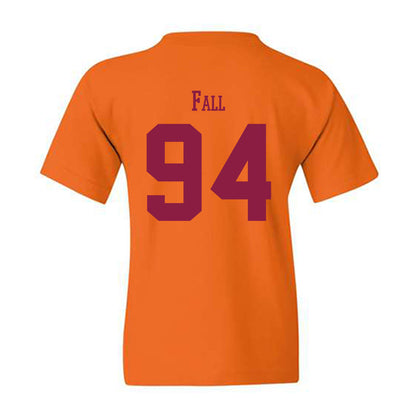 Virginia Tech - NCAA Football : Elhadj Fall - Classic Fashion Shersey Youth T-Shirt-1