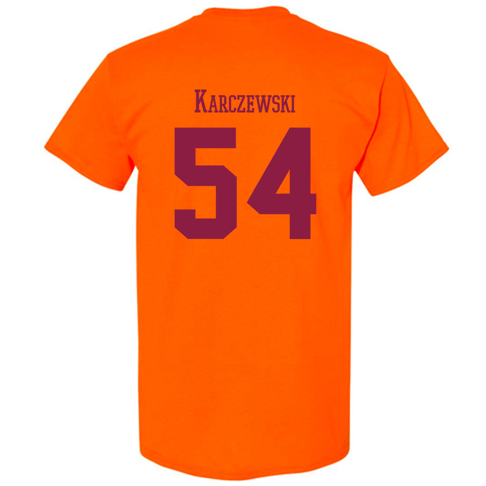 Virginia Tech - NCAA Football : Grant Karczewski - Classic Fashion Shersey T-Shirt-1
