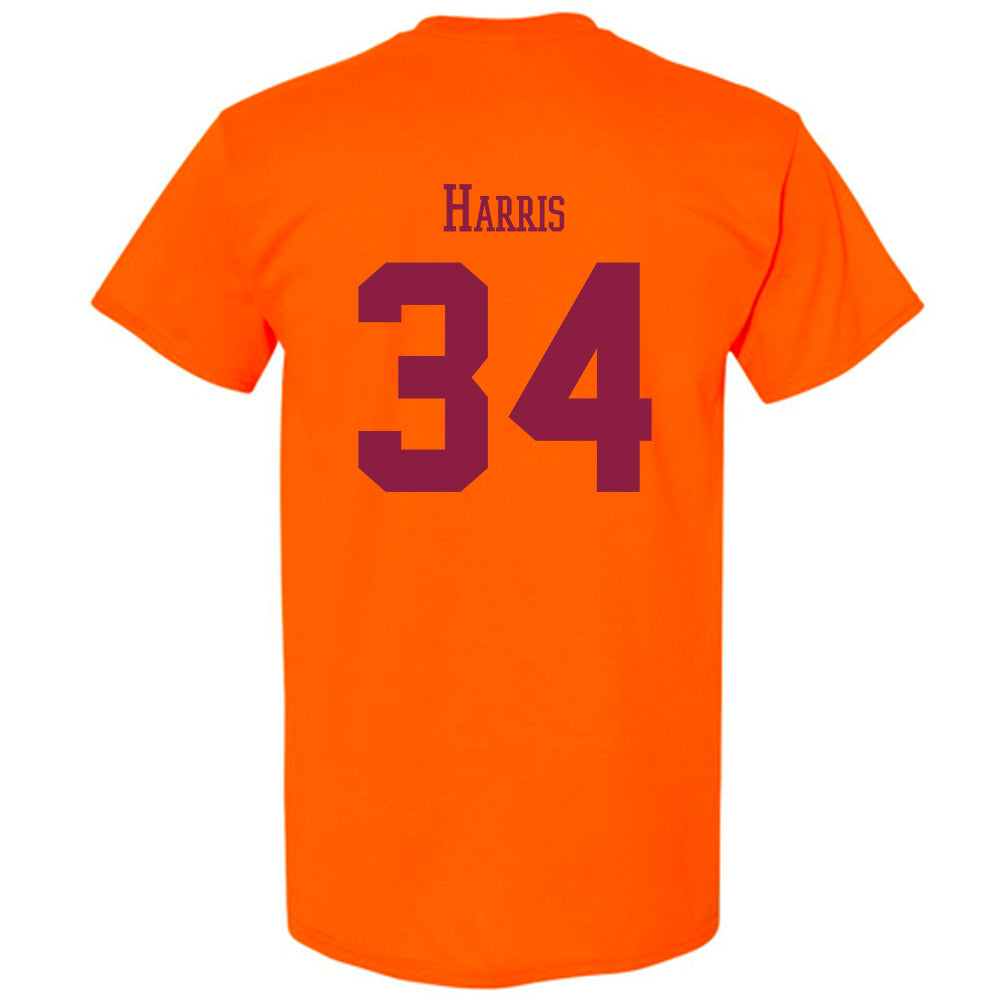 Virginia Tech - NCAA Football : Cortez Harris - Classic Fashion Shersey T-Shirt-1