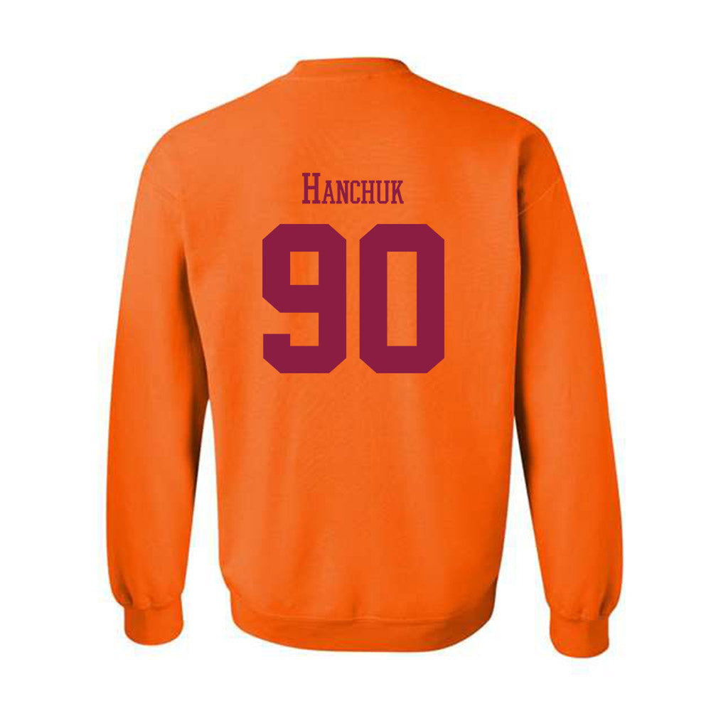 Virginia Tech - NCAA Football : Andrew Hanchuk - Classic Fashion Shersey Crewneck Sweatshirt-1