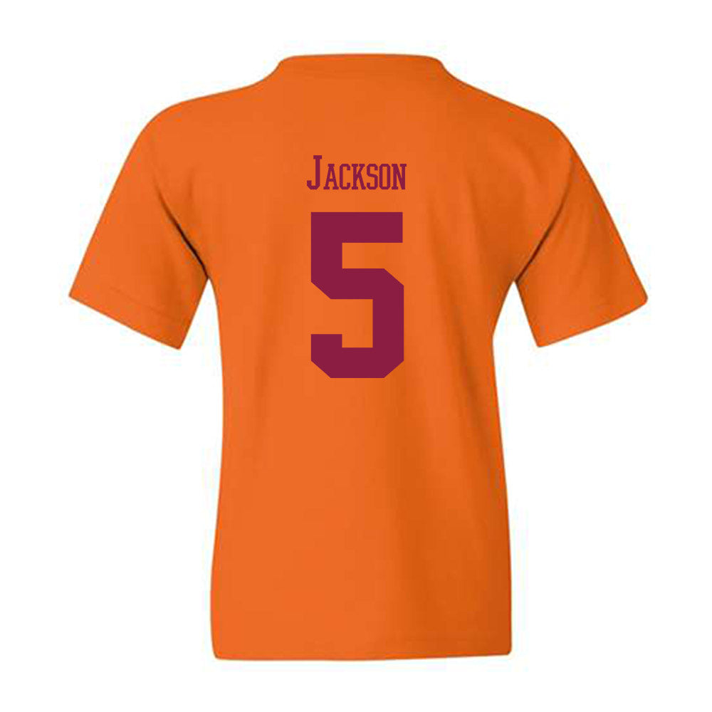 Virginia Tech - NCAA Football : Marlion Jackson - Classic Fashion Shersey Youth T-Shirt-1