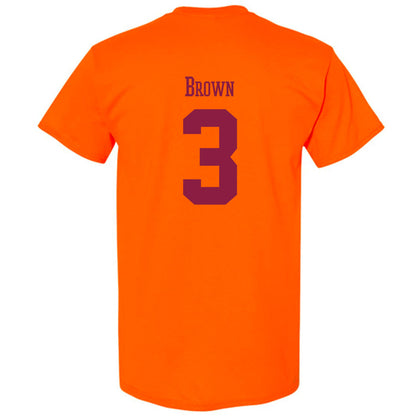 Virginia Tech - NCAA Football : Que'Sean Brown - Classic Fashion Shersey T-Shirt-1