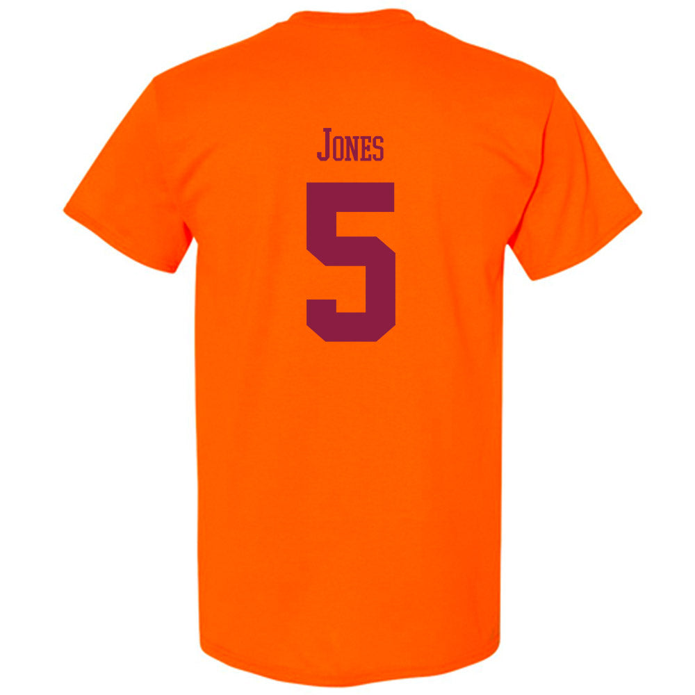 Virginia Tech - NCAA Men's Basketball : SinCere Jones - Classic Fashion Shersey T-Shirt-1