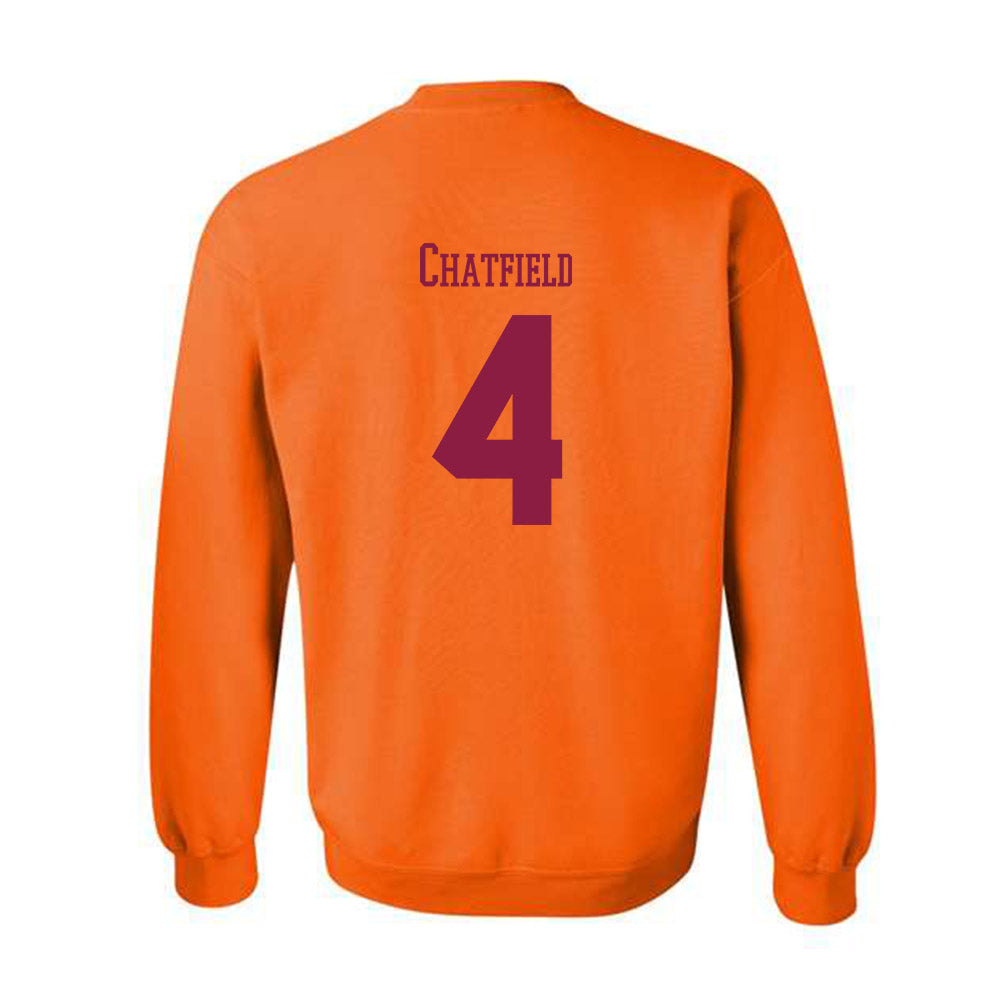 Virginia Tech - NCAA Softball : Michelle Chatfield - Classic Fashion Shersey Crewneck Sweatshirt-1