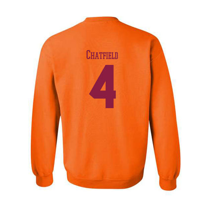 Virginia Tech - NCAA Softball : Michelle Chatfield - Classic Fashion Shersey Crewneck Sweatshirt-1
