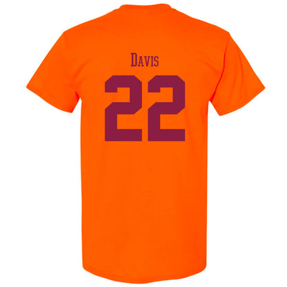 Virginia Tech - NCAA Men's Basketball : Solomon Davis - Classic Fashion Shersey T-Shirt-1