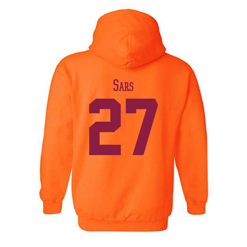 Virginia Tech - NCAA Softball : Abbie Sars - Classic Fashion Shersey Hooded Sweatshirt-1