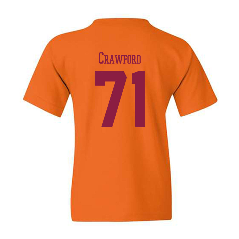 Virginia Tech - NCAA Football : Gavin Crawford - Classic Fashion Shersey Youth T-Shirt-1