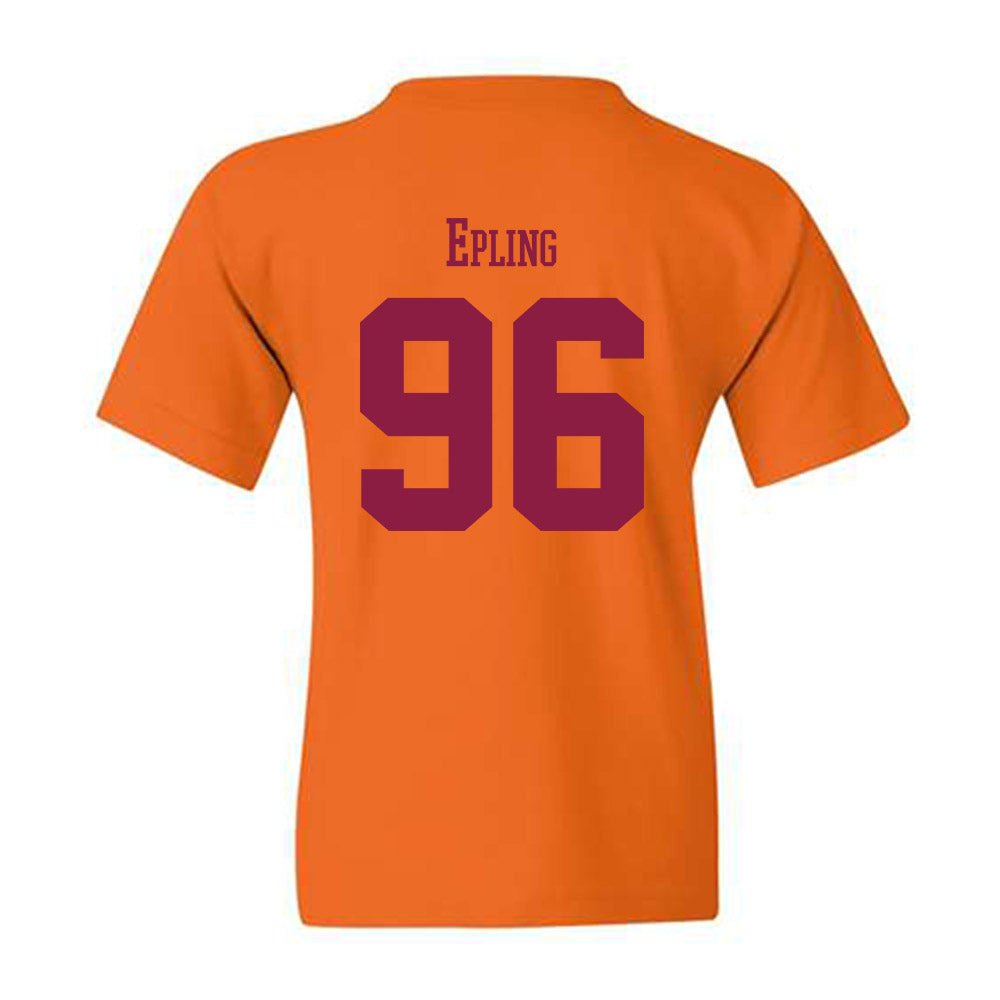 Virginia Tech - NCAA Football : Christian Epling - Classic Fashion Shersey Youth T-Shirt-1