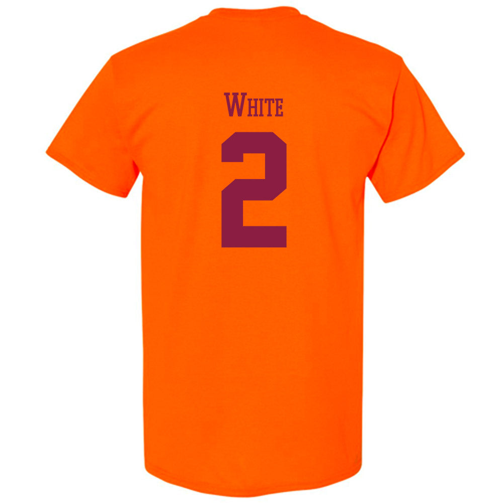 Virginia Tech - NCAA Football : Jaquez White - Classic Fashion Shersey T-Shirt-1