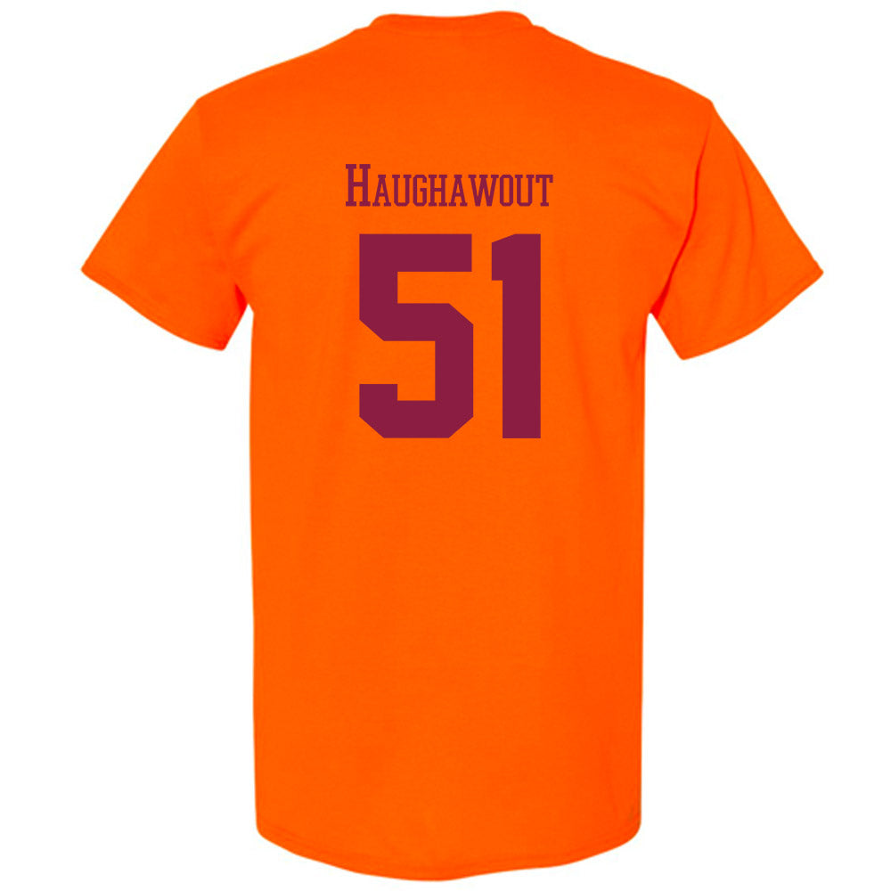 Virginia Tech - NCAA Football : Elijah Haughawout - Classic Fashion Shersey T-Shirt-1