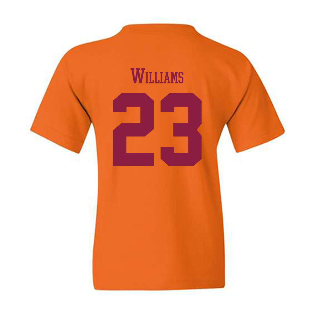 Virginia Tech - NCAA Football : Thomas Williams - Classic Fashion Shersey Youth T-Shirt-1