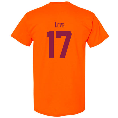 Virginia Tech - NCAA Football : John Love - Classic Fashion Shersey T-Shirt-1