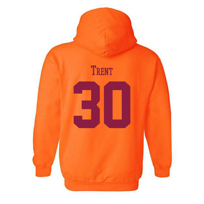 Virginia Tech - NCAA Women's Basketball : Aniya Trent - Classic Fashion Shersey Hooded Sweatshirt-1