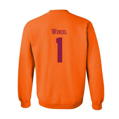 Virginia Tech - NCAA Women's Basketball : Carleigh Wenzel - Classic Fashion Shersey Crewneck Sweatshirt-1
