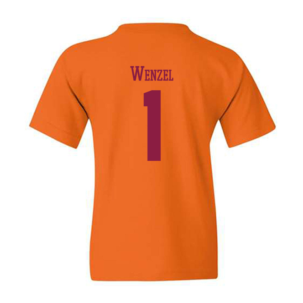 Virginia Tech - NCAA Women's Basketball : Carleigh Wenzel - Classic Fashion Shersey Youth T-Shirt-1