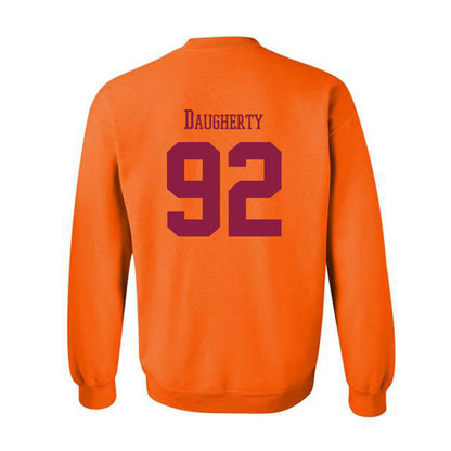 Virginia Tech - NCAA Football : Aiden Daugherty - Classic Fashion Shersey Crewneck Sweatshirt-1