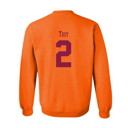 Virginia Tech - NCAA Baseball : Karthik Test - Classic Fashion Shersey Crewneck Sweatshirt-1