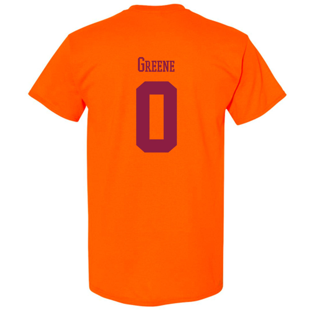 Virginia Tech - NCAA Football : Ayden Greene - Classic Fashion Shersey T-Shirt-1