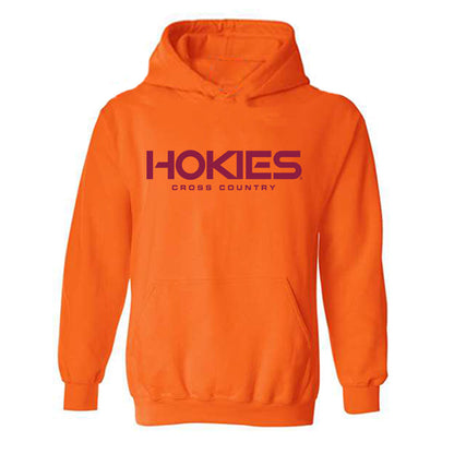Virginia Tech - NCAA Men's Cross Country : Viktor Idhammar - Classic Fashion Shersey Hooded Sweatshirt-0