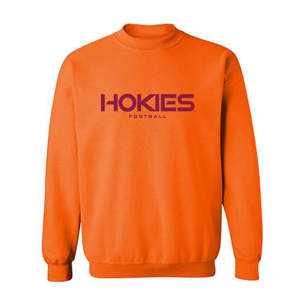 Virginia Tech - NCAA Football : Justin Bell - Classic Fashion Shersey Crewneck Sweatshirt-0