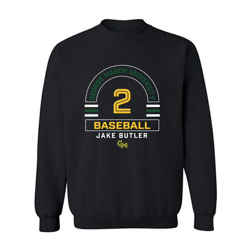 GMU - NCAA Baseball : Jake Butler - Classic Fashion Shersey Crewneck Sweatshirt-0