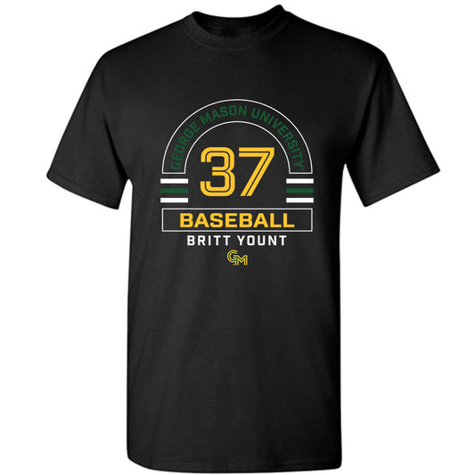 GMU - NCAA Baseball : Britt Yount - Classic Fashion Shersey T-Shirt-0