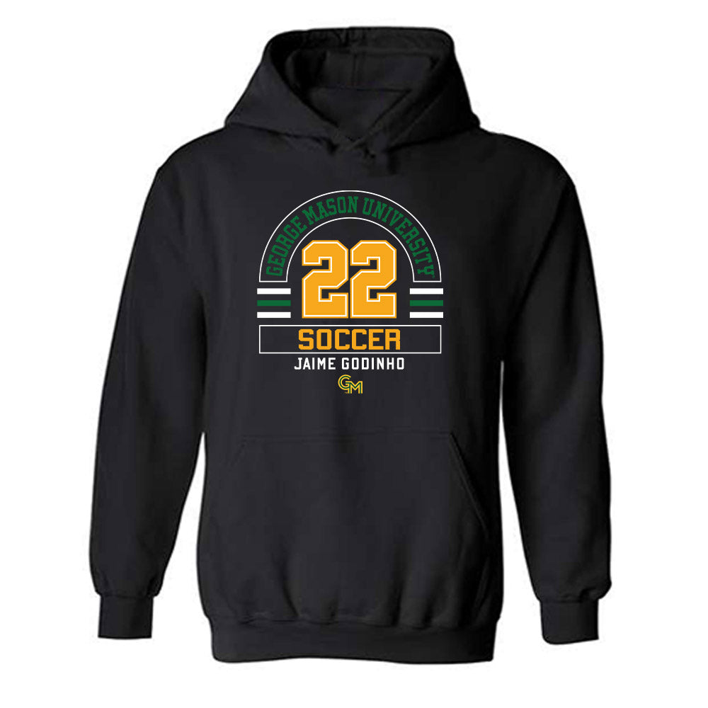 GMU - NCAA Men's Soccer : Jaime Godinho - Classic Fashion Shersey Hooded Sweatshirt-0
